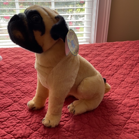 Pug stuffed animal. Soft and cuddly - Picture 3 of 5